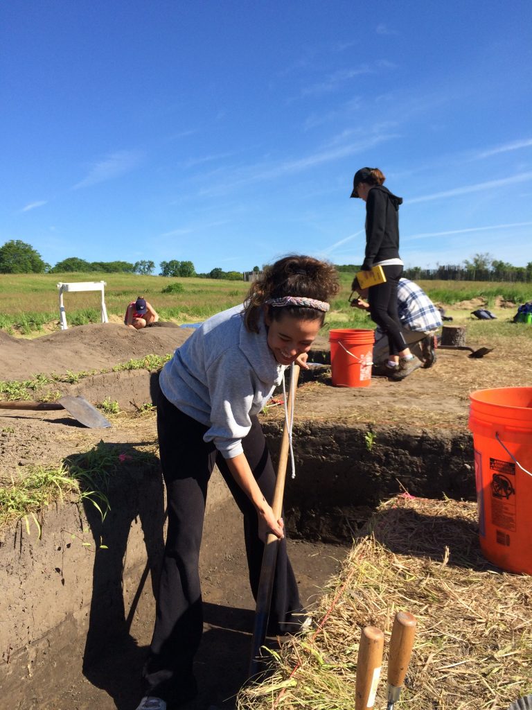 Excavation at Aztalan 2016