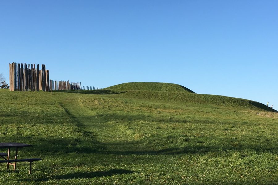 Aztalan Palisade and earthen platform mound