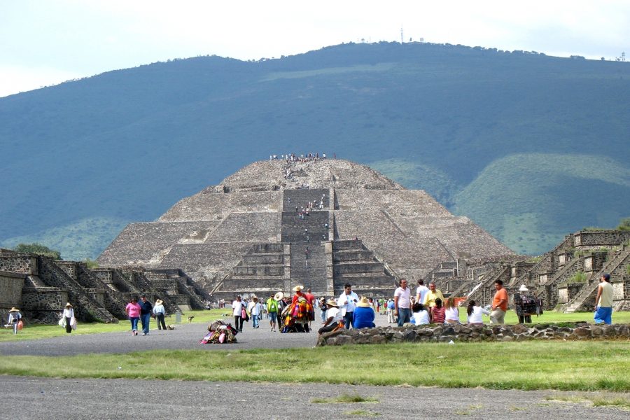 Pyramid of the Moon at Teotihuacan