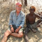 Henry Bunn with Hadza man